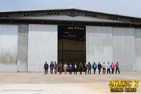 Para comic di bawah pimpinan Indro Warkop keluar dari persembunyian mereka. (Dok Falcon Pictures)