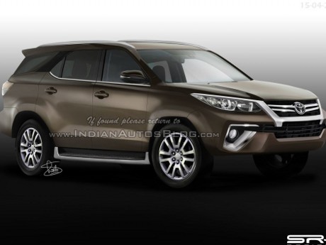 Ini Rendering Toyota Fortuner Model Terbaru