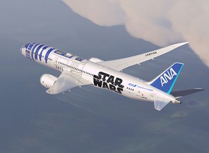 Keren! ANA Bakal Punya Pesawat Bertema Star Wars