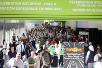 Ribuan penggila Star Wars memadati Anaheim Convention Center.