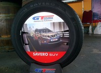 Tapak ban telah dirancang dengan mesin khusus yang menghasilkan Rolling Resistance terendah sehingga dapat menghemat penggunaan bahan bakar. Blok pada bahu ban dirancang dengan kuat dan lentur yang dapat menghasilkan daya traksi lebih kuat dan optimal sehingga pengendalian lebih presisi.