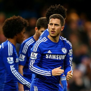 Eden Hazard, Ancaman untuk Sisi Kanan Setan Merah