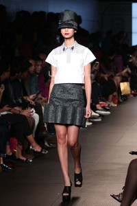 Yosafat Dwi Kurniawan. Plaza Indonesia Fashion Week 2015 at Plaza Indonesia Lt.2. Jakarta. [Foto: Mohammad Abduh/Wolipop]