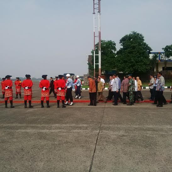 Didampingi Luhut, JK Cek Kesiapan Penyambutan Kontingen 