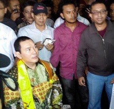Tommy Soeharto Bicara Bisnis Batu Akik di TMII