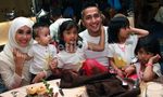 Meriahnya Ultah Anak Andhika dan Ussy Sulistyawati