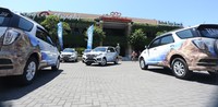 Sepanjang perjalanan, para petualang juga mencicipi masakan khas Bali seperti nasi Bali di Warong Miyabi, Denpasar. Istimewa/PT Astra Daihatsu Motor