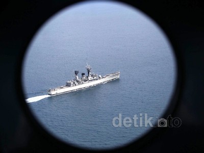 Pesawat dan Kapal TNI Patroli Amankan KAA