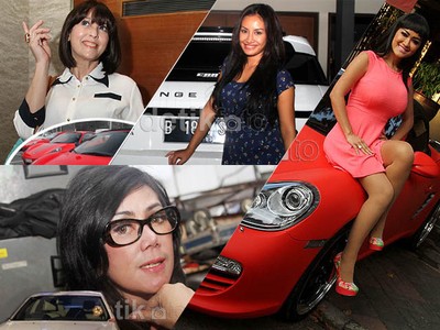 Ngintip Mobil Mewah Para Janda Cantik
