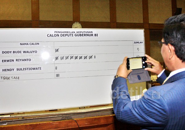 Erwin Rijanto Terpilih Jadi Deputi Gubernur BI
