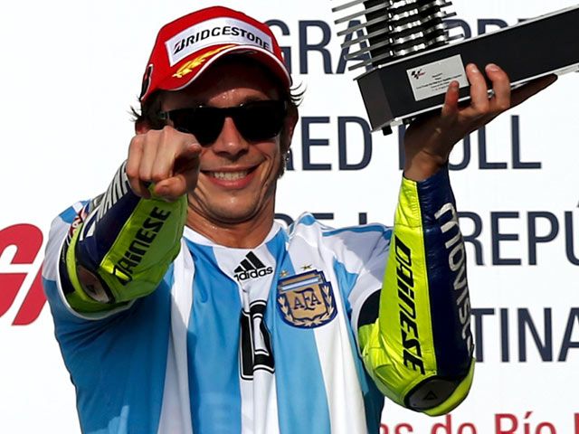 Rossi Tercepat di MotoGP Argentina