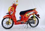Honda Scoopy Kenang Olga Syahputra