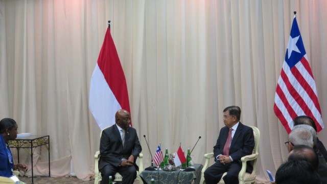 JK Sidak Venue KAA Lalu Bertemu dengan Wapres Liberia