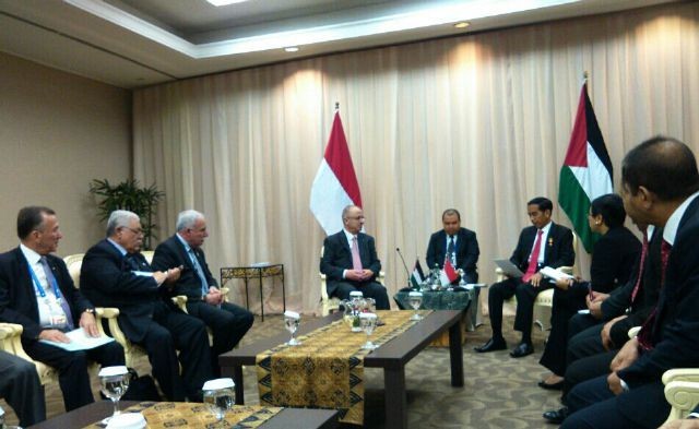 Pertemuan Jokowi dan PM Palestina Berlangsung Tertutup