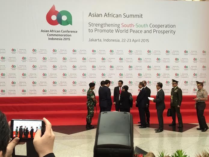 Jokowi Sidak Mengecek Kesiapan Sambut Kepala Negara Peserta KAA