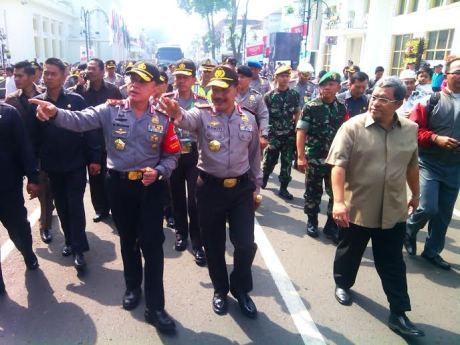 Pantau Pengamanan KAA di Bandung, Kapolri: Kesiapannya Bagus!