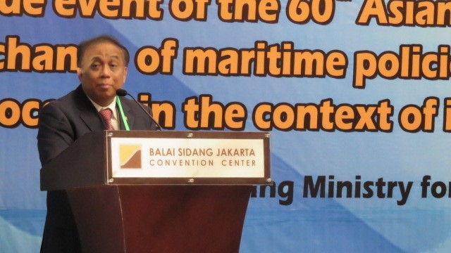 Di Hadapan Menteri Asia Afrika, Menko Indroyono Paparkan Visi Poros Maritim