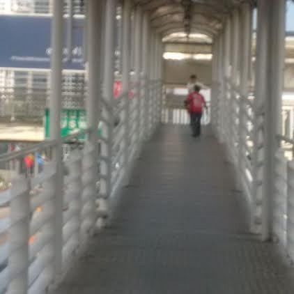 Entah Siapa Pria Ini, Ganggu Wanita dan Hendak Terobos Pintu Tiket TransJ di Halte Polda