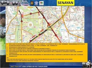 Puncak Peringatan KAA, Besok Jalur Protokol di Jakarta Akan Ditutup 3 Kali