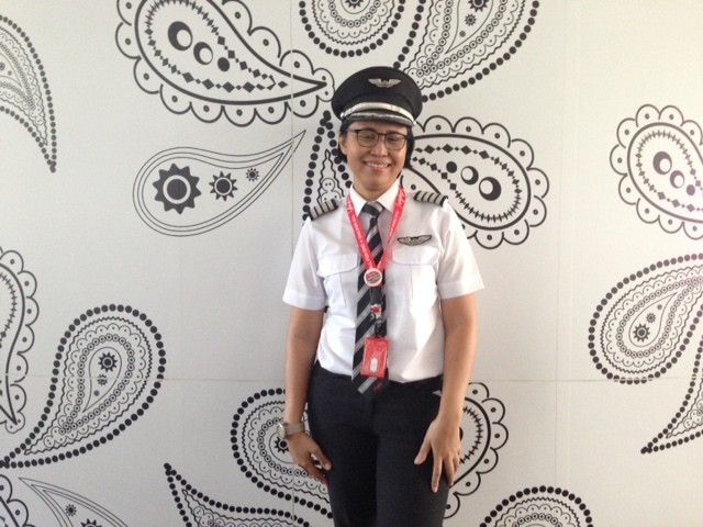 Kapten pilot Dewi Meilina (Sastri/detikTravel)