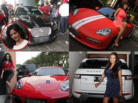 Mobil mewah para janda cantik. (detikHOT)
