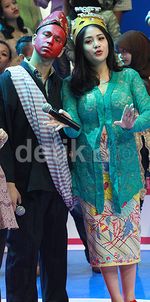 Raffi Ahmad Jadi Cepot, Nagita Slavina Cantik Berkebaya di Hari Kartini