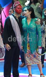 Raffi Ahmad Jadi Cepot, Nagita Slavina Cantik Berkebaya di Hari Kartini