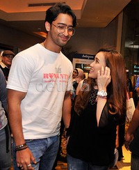 Shaheer terlihat malu-malu. Pool/Noel/detikHOT.