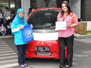 Kartini Dunia Otomotif, Si Mamabishi Intan Vidiasari