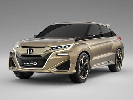 Kenalkan SUV Anyar Honda, Concept D