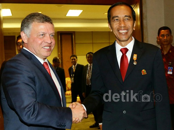Presiden Jokowi Bertemu Raja Yordania, Presiden Tiongkok dan PM Jepang