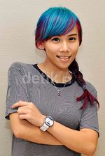 Warna Rambut Baru Cherly 'Cherrybelle', Seperti Permen!