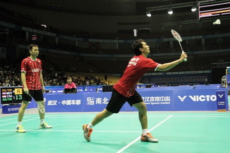 Hendra/Ahsan Menang Mudah