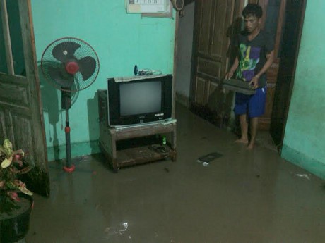 Luapan Kali Code Rusak Belasan Kolam Ikan dan Sejumlah Petak Sawah