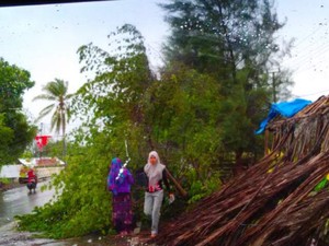 Angin Puting Beliung Rusak Puluhan Rumah di Pidie