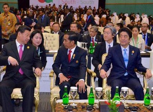 Jokowi dan Xi Jinping Tiba di Bandung dengan Pesawat Berbeda