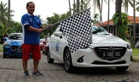 Pelepasan peserta E-Halt Challenge di Ketapang.
