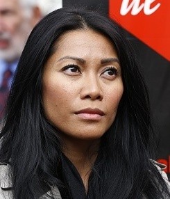 Penyanyi Anggun Hadiri Pawai Tolak Eksekusi Mati Gembong Narkoba WN Prancis