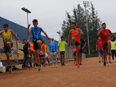 Berlatih Serius Menghadapi Jakarta International 10K