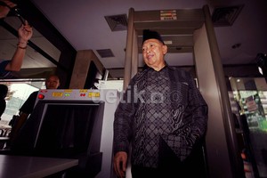 Ketum PPP Djan Faridz dan Hamzah Haz Jenguk Suryadharma di Rutan Guntur