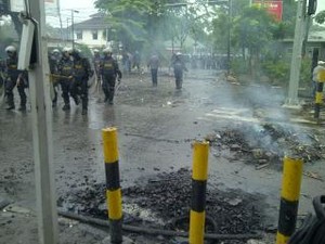 Tolak Relokasi, Ratusan Pedagang di Medan Blokir Sejumlah Jalan Protokol
