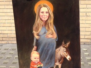 Kate Middleton Dilukis Kontroversial oleh Seniman Kaya Mar