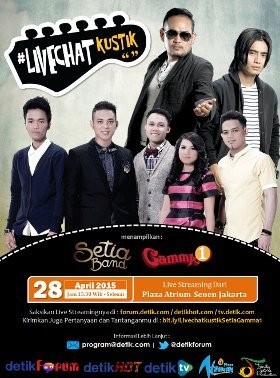 Yuk, Ikutan Kuis Meet and Greet LIVECHATkustik Setia Band