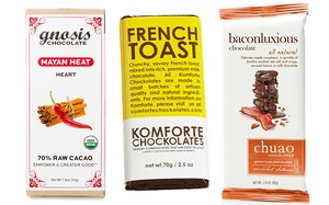 Ubi Ungu dan Saus Tomat Jadi Rasa Unik Cokelat