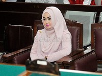 Selama persidangan berlangsung, Eddies terlihat tenang. Pool/Noel/detikFoto.