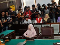 Eddies saat menjalani persidangan di Pengadilan Negeri Jakarta Selatan, Selasa (28/4/2015). Pool/Noel/detikFoto.
