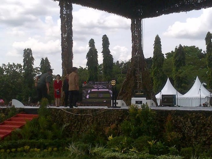 JK Hadiri Perayaan HUT ke-63 Kopassus