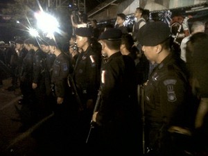 Pasca Eksekusi, Brimob Jaga Ketat Area Dermaga Wijayapura