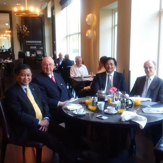 Menhub Jonan Bertemu Para Investor Kereta dan Pelayaran di Inggris