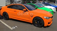 Sebanyak 12 unit the new BMW M4 Coupe Edition M Owners Club Indonesia diserahkan kepada pelanggan setia BMW M di diler resmi BMW M Eurokars Kebon Jeruk, Jakarta, Rabu (29/4/2015).